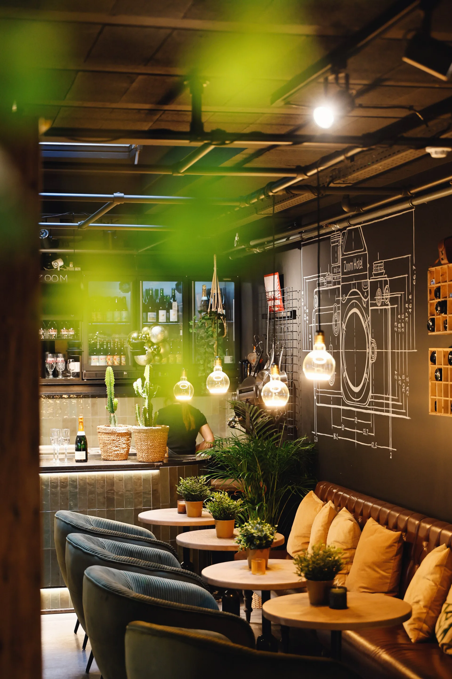Détail de l'Hôtel Zoom Bruxelles — photographie hôtellerie pour l'agence I-LOGICS